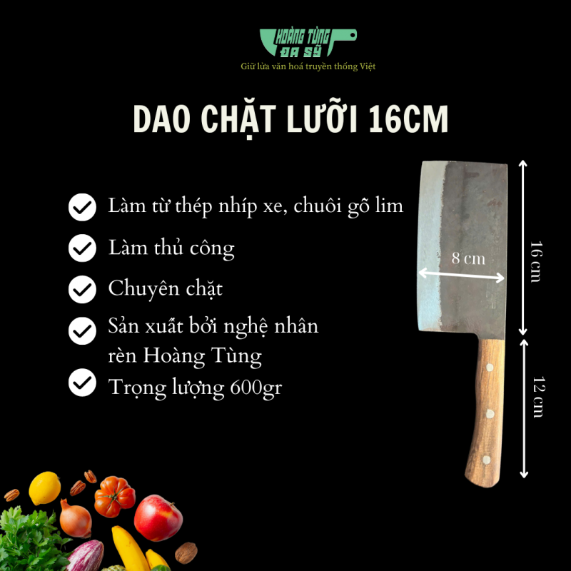 dao chặt cá chuyên dụng